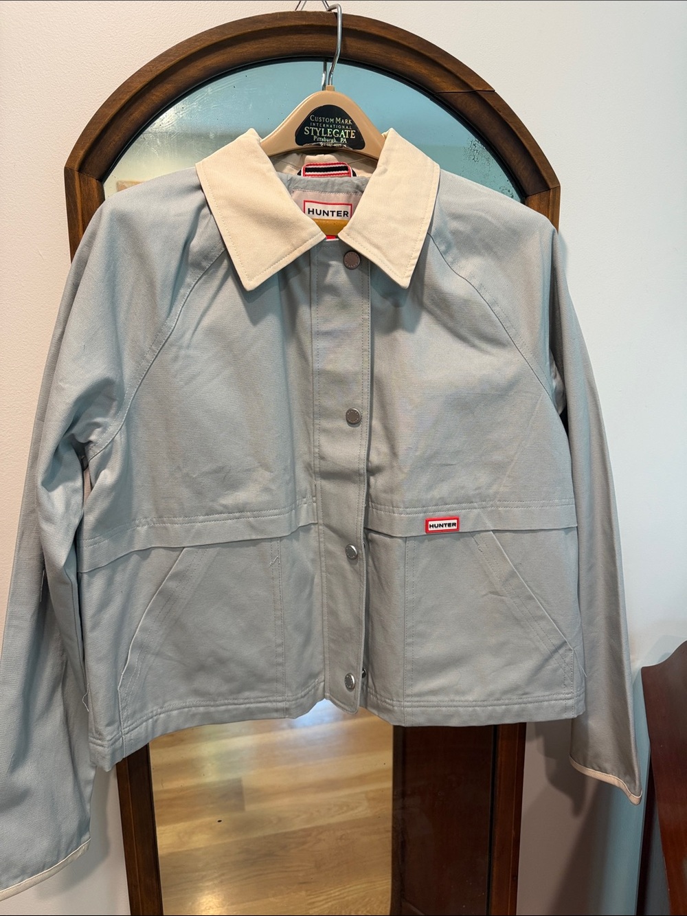 Hunter Women's Cotton Canvas Utility Jacket NWT M